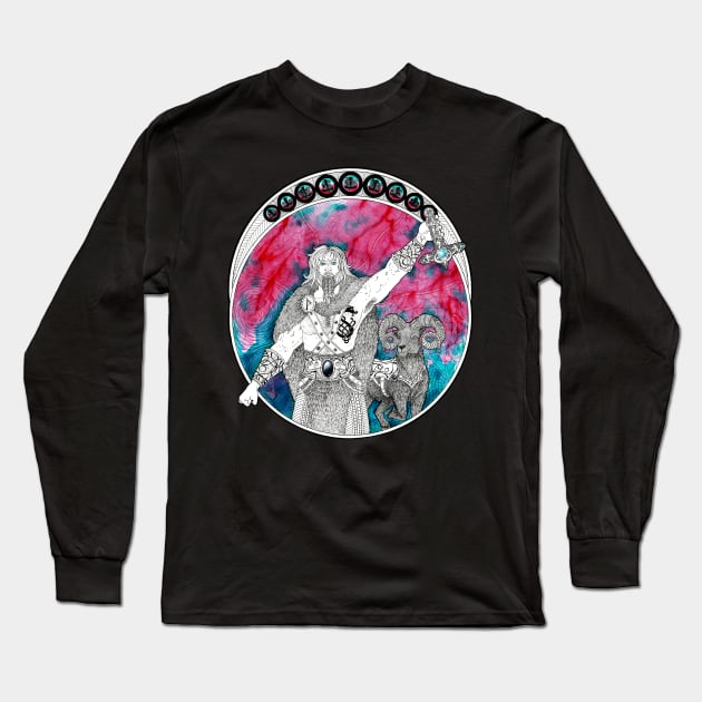 Thor Long Sleeve T-Shirt by VarvargArtwork